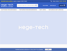 Tablet Screenshot of hege-tech.hu